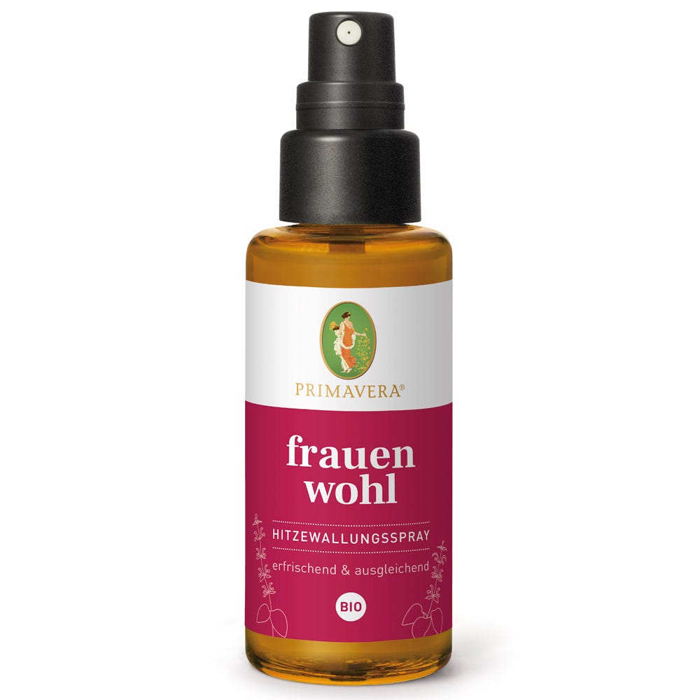 PRIMAVERA Frauenwohl Hitzewallungsspray Bio 50 ml