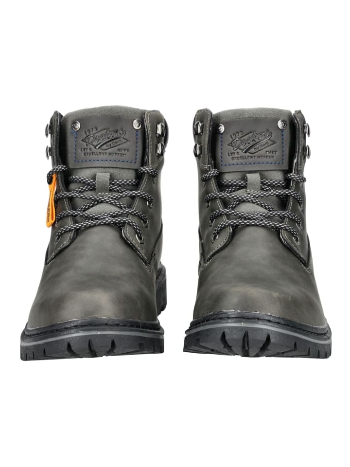 DOCKERS Stiefelette in Dunkelgrau günstig kaufen