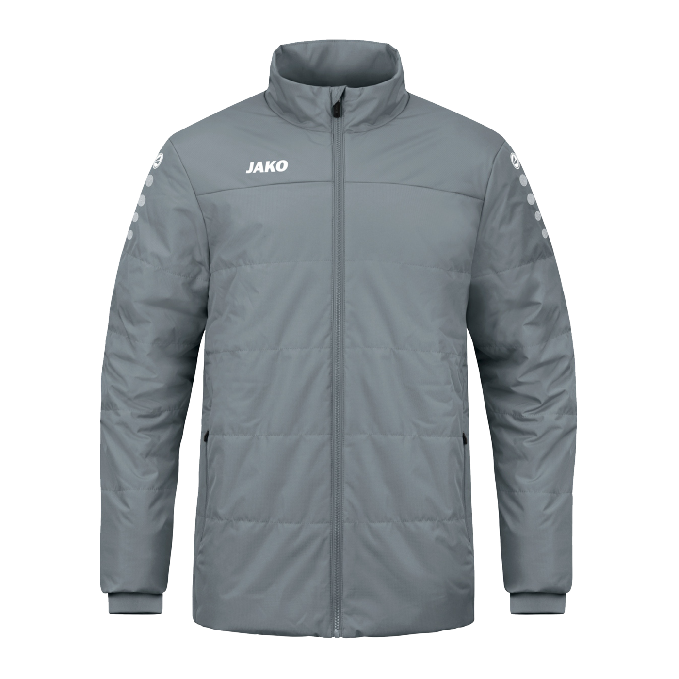 JAKO Team Coachjacke Kids Grau F840