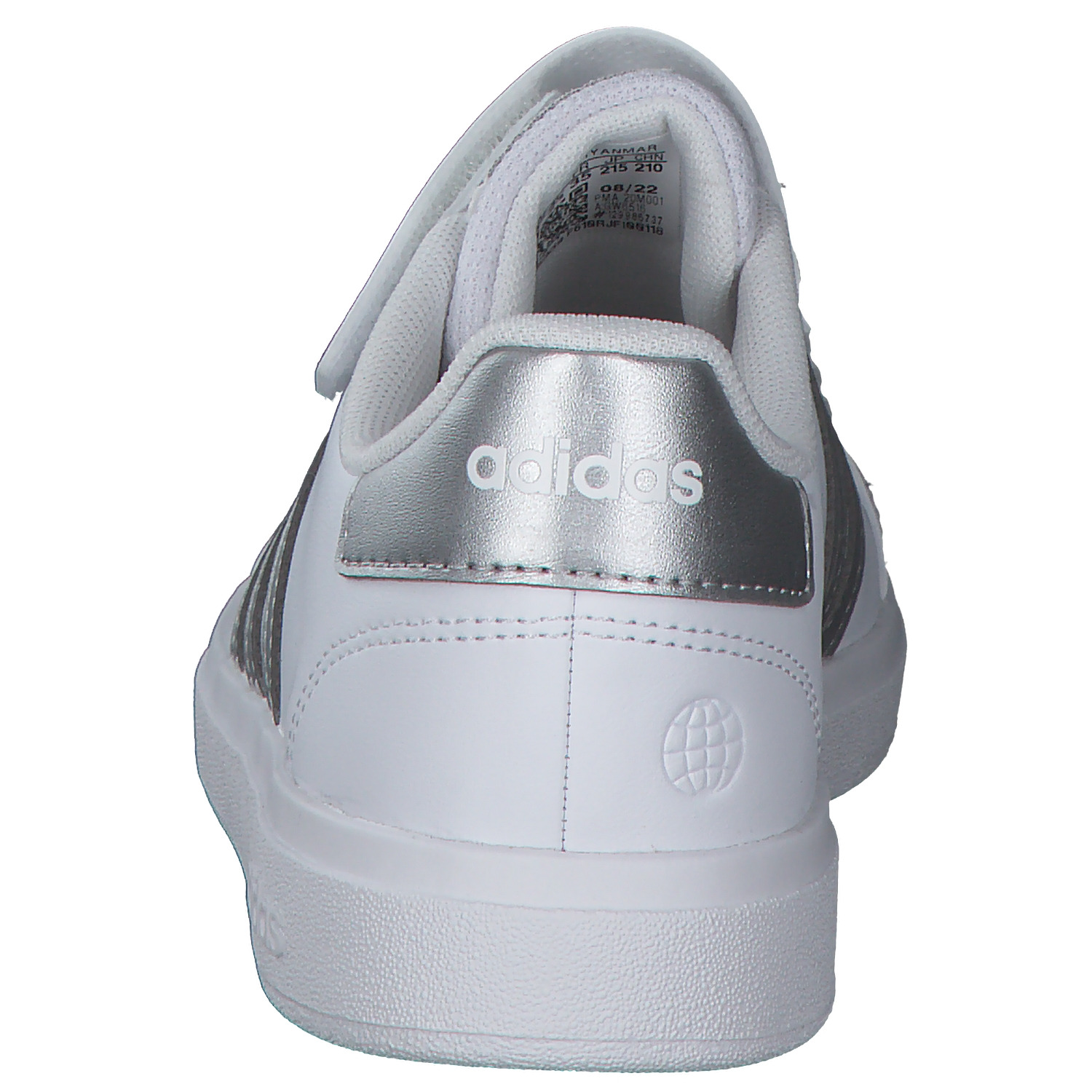 Adidas Core Grand Court 2.0 EL W, Sneakers Low, Kinder, Weiß