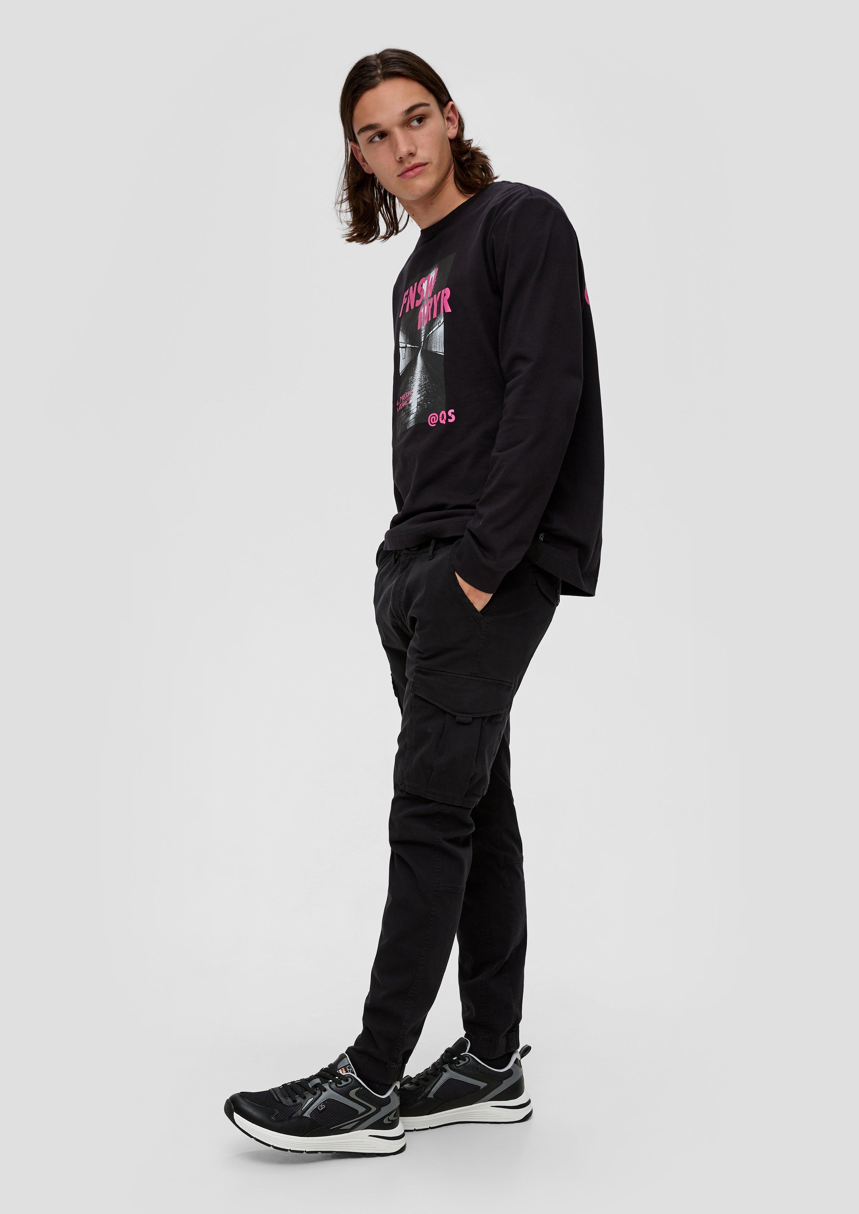 Slim: Hose im Cargo-Stil  2141115-9999