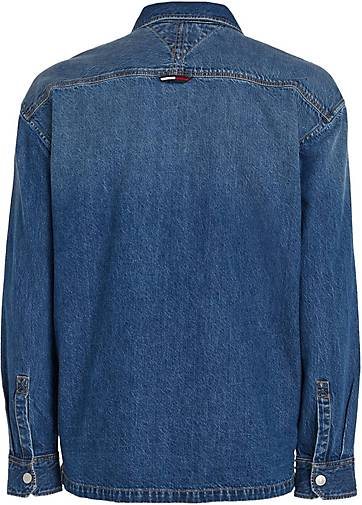TOMMY-JEANS Herren Jeanshemd CLASSIC DENIM OVERSHIRT