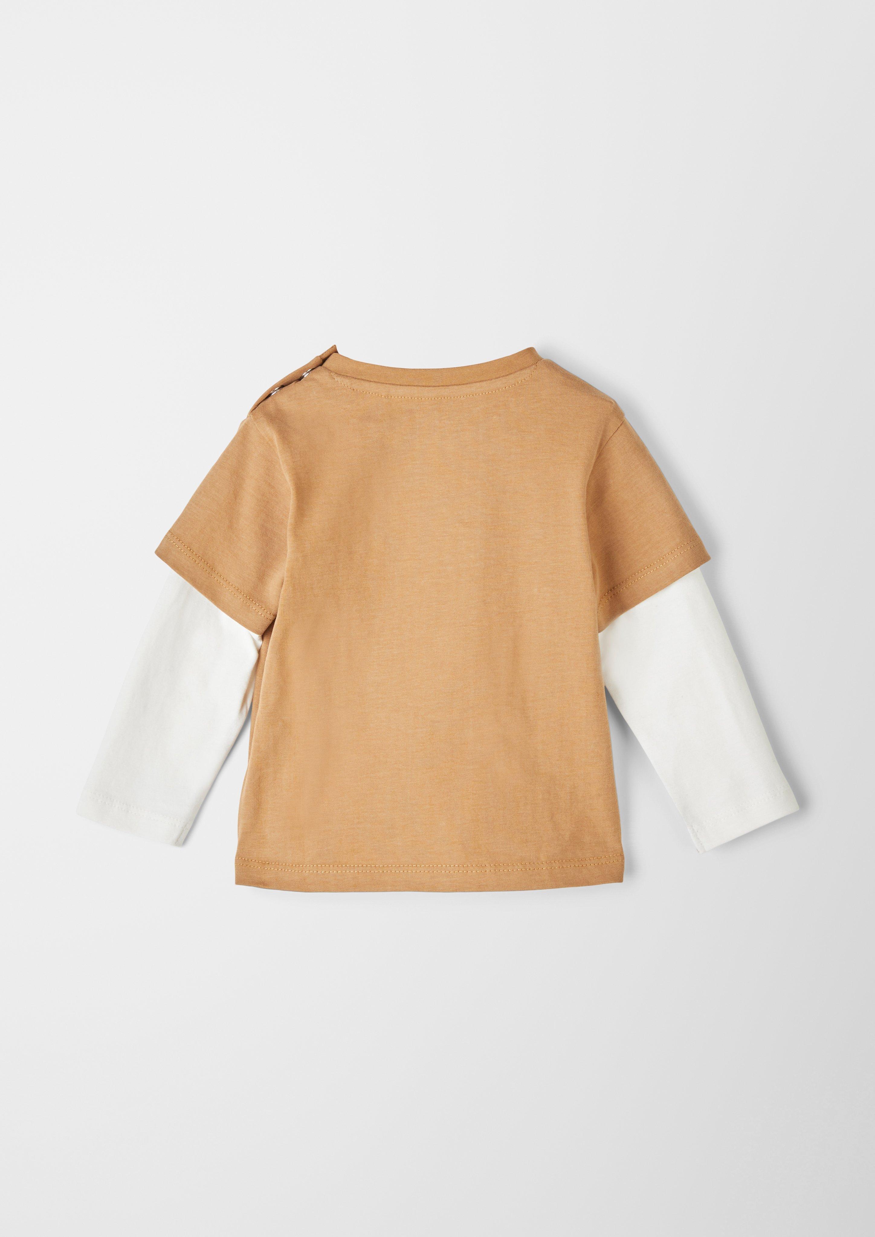 Longsleeve im Layering-Look  2118362-8469