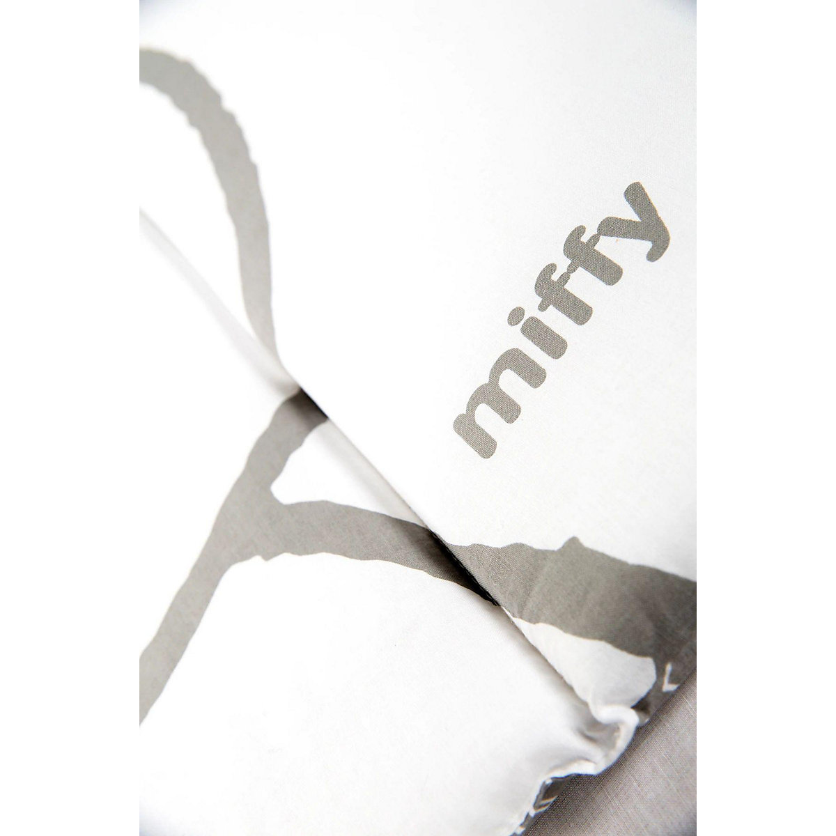 Wickelauflage soft Miffy grau