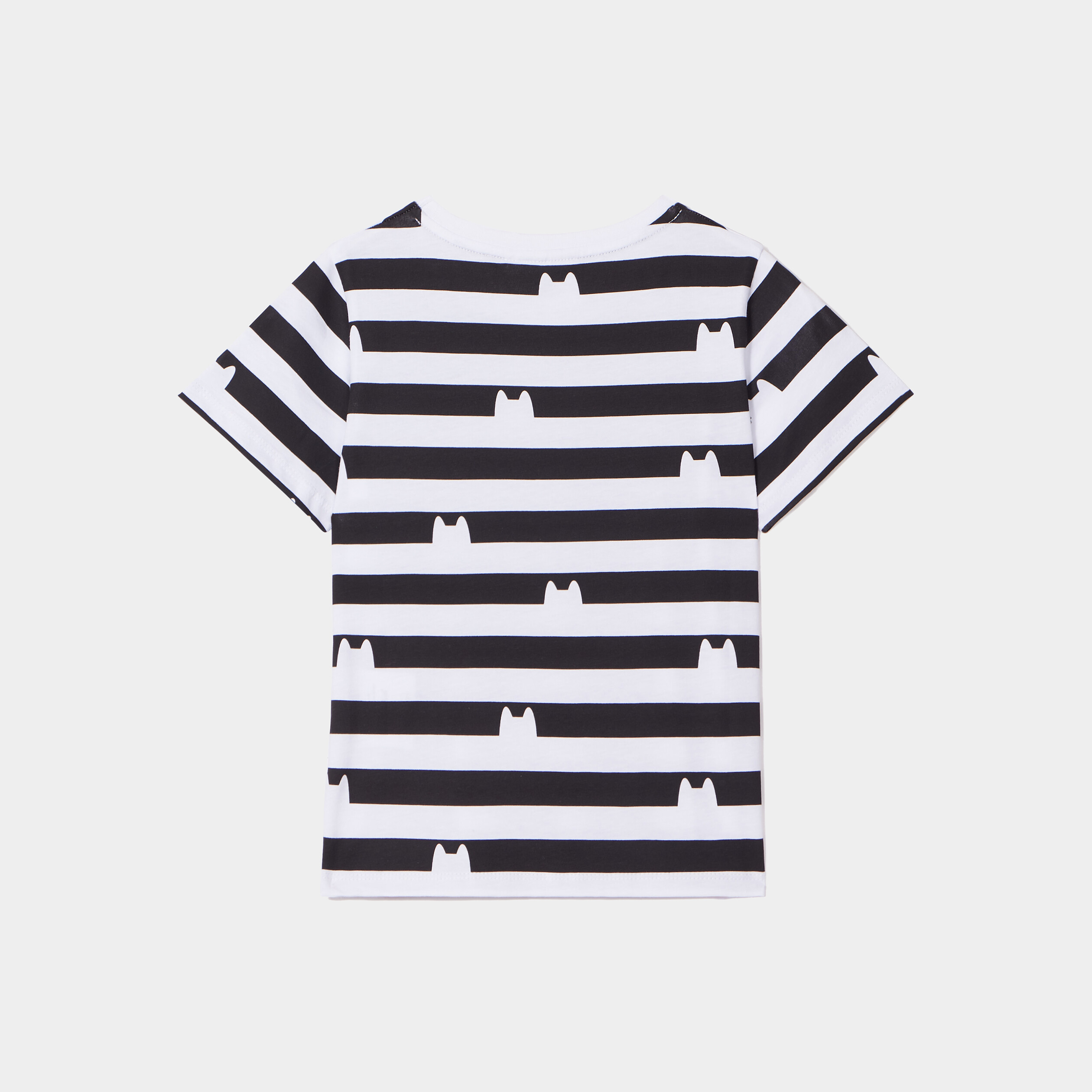 T-shirt coton Cabby's Dollhouse blanc fille | La Halle
