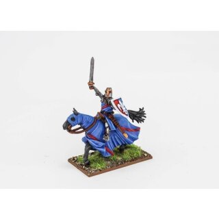 Leader on Barded Horse (Lion/Fleur de Lis)