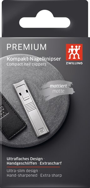 ZWILLING Beauty Premium Kompakt-Nagelknipser - silver Nagelknipser