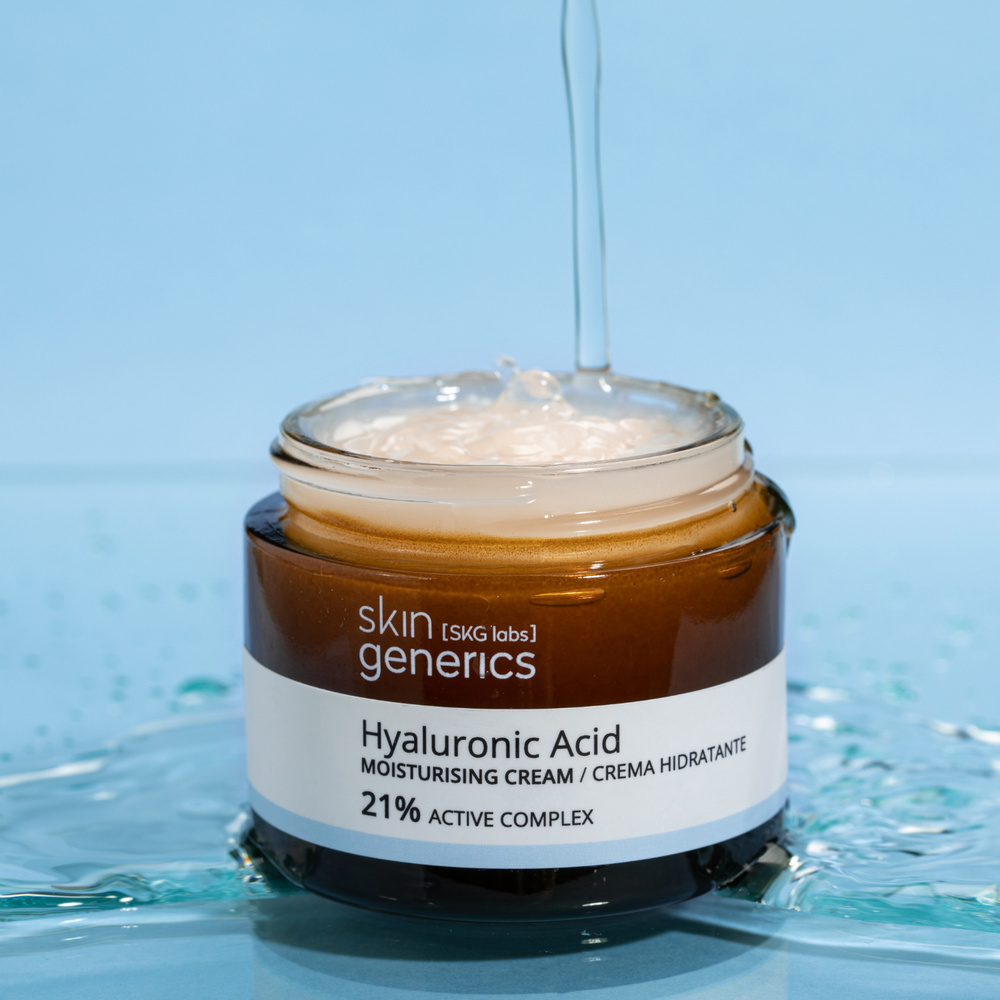 skin generics Crème Hydratante à l'Acide Hyaluronique Soin Visage