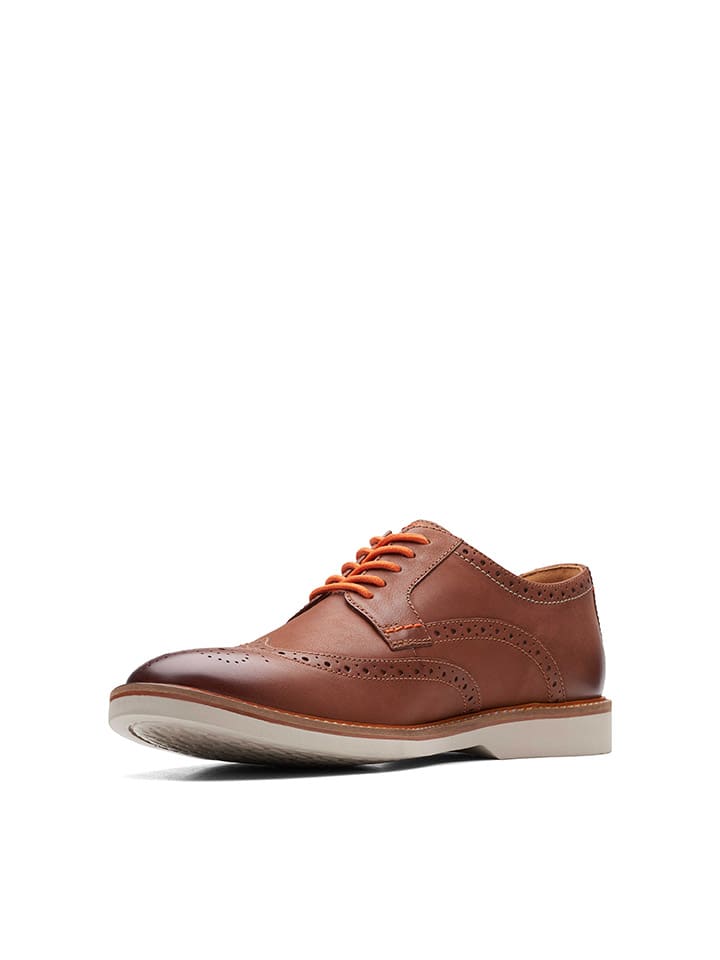 Clarks Leder-Schnürschuhe 