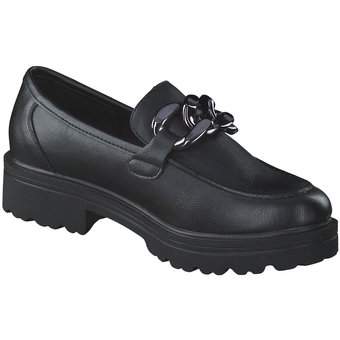 smiling for feet Chunky Loafer in schwarz