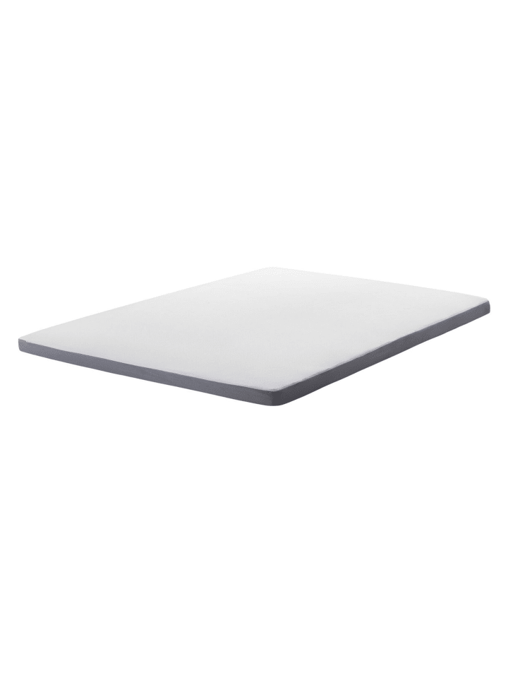 Beliani Topper COMFY in Grau/Weiß - (W) 140 x (H) 6 x (L) 200 cm günstig kaufen onesize