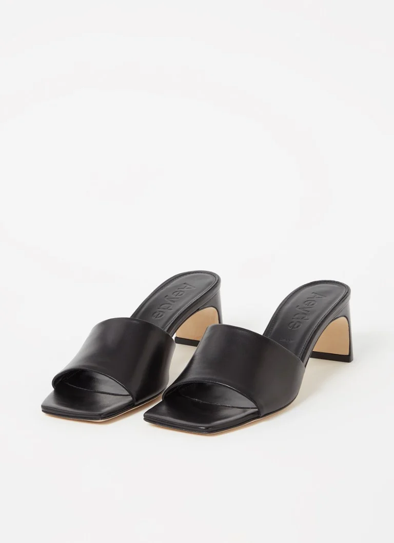 Aeyde Jeanie leather mule