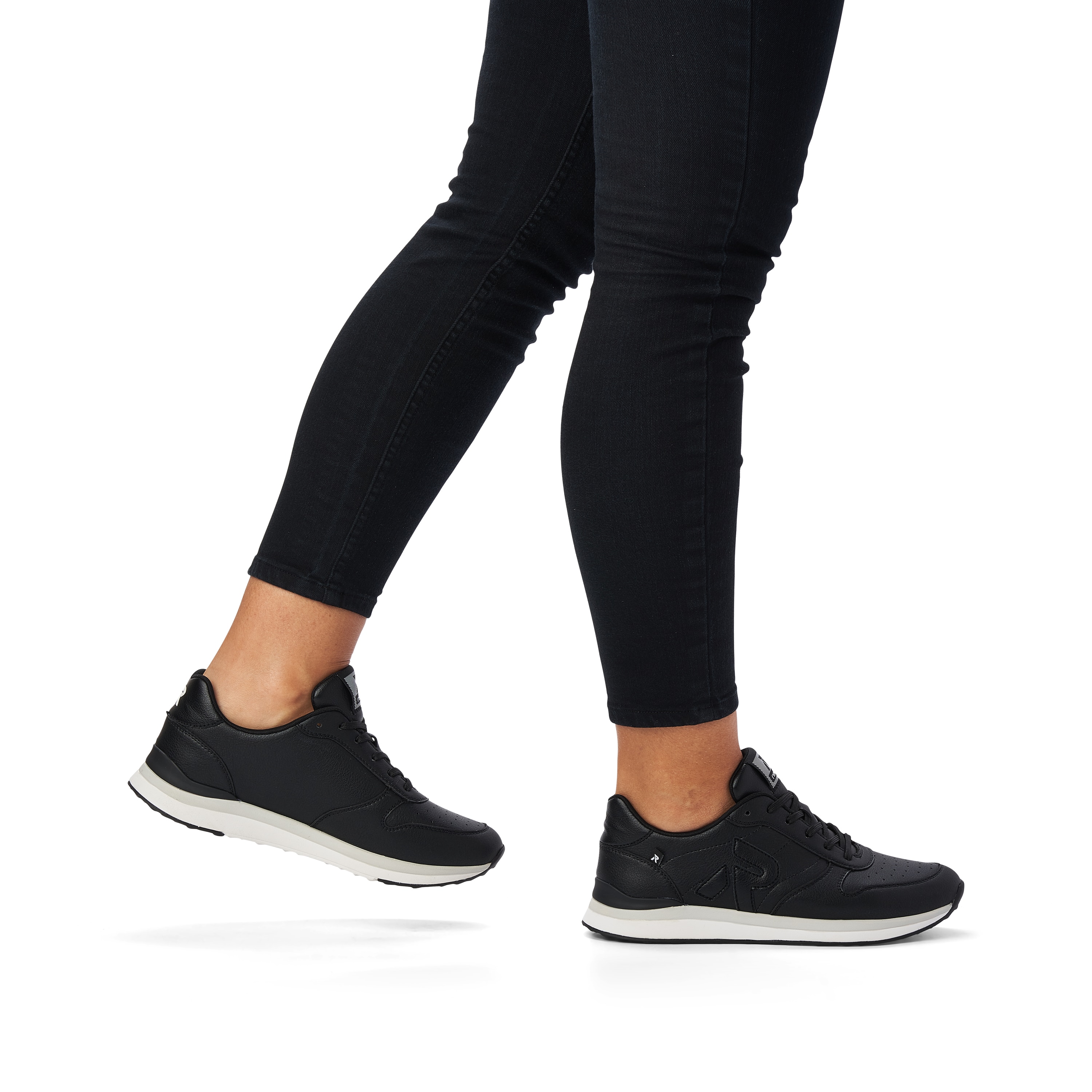 Rieker Damen Sneaker Low night black