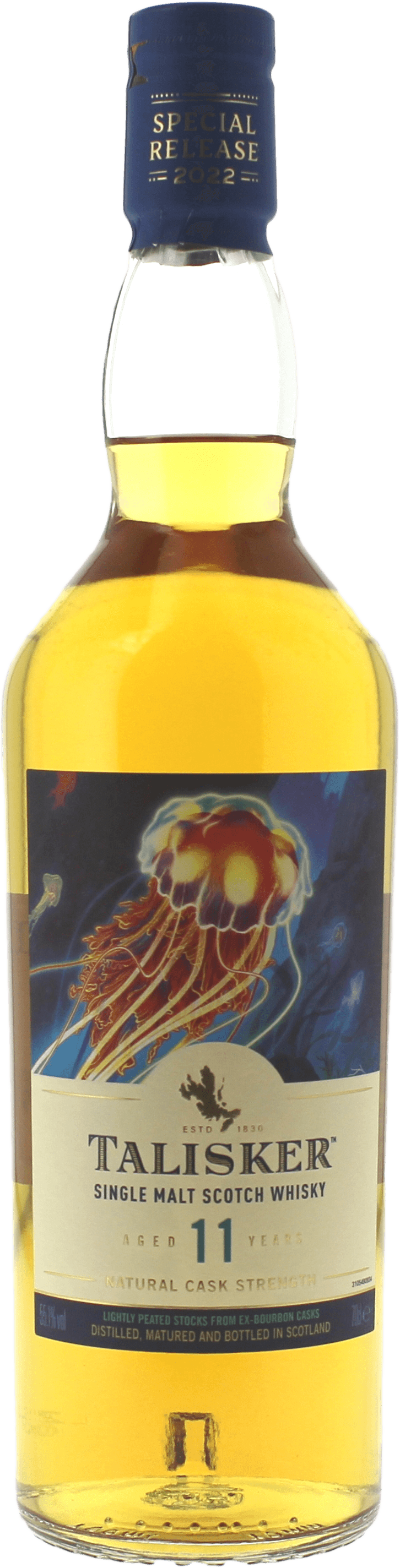 Whisky ecossais talisker  rare 11 ans 55,1°