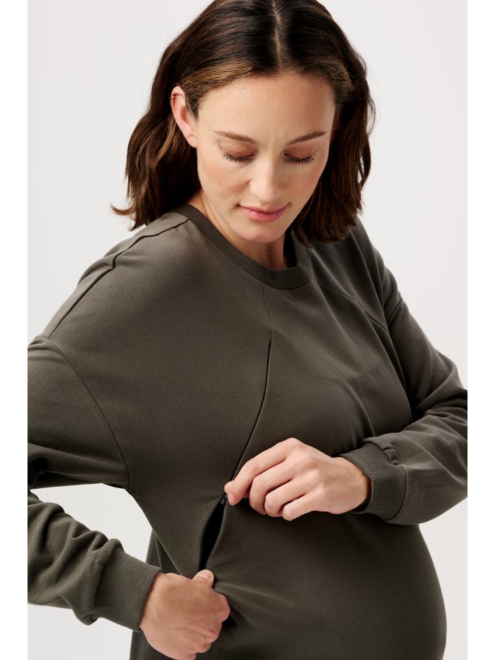 Noppies Still-Pullover Lesy in Olive günstig kaufen