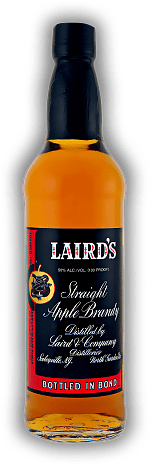 Laird's Straight Apple Brandy 50% Laird's Straight Apple Brandy 50% Apfelschnaps an traditioneller Stärke von 50%. 0,7	 Liter - Vol 50%