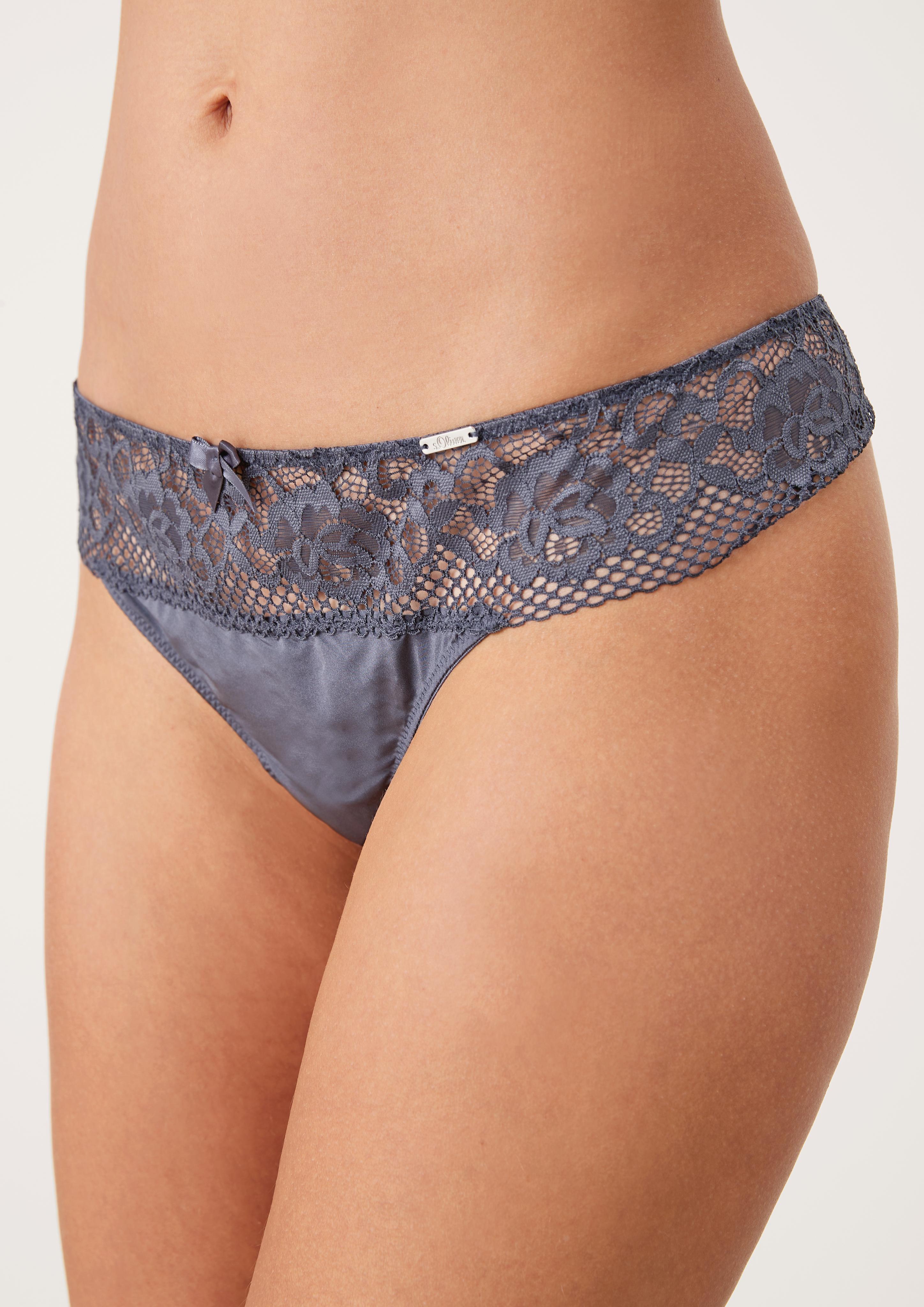 String mit Spitze  6006976-9898