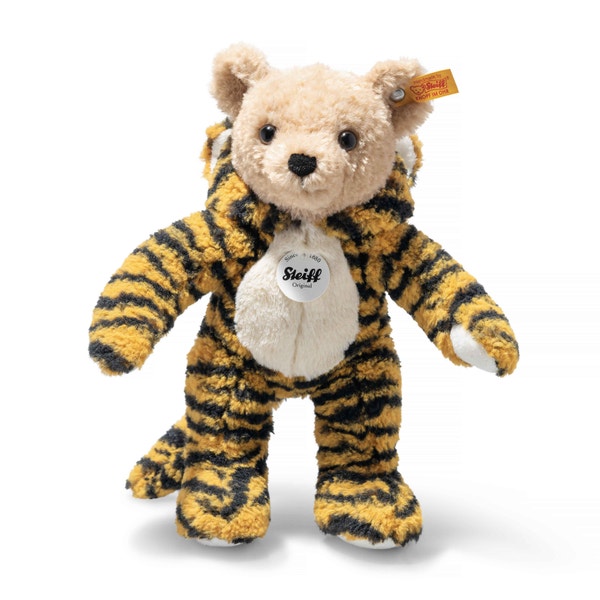 Hoodie-Teddybär Tiger, 27 cm, mehrfarbig