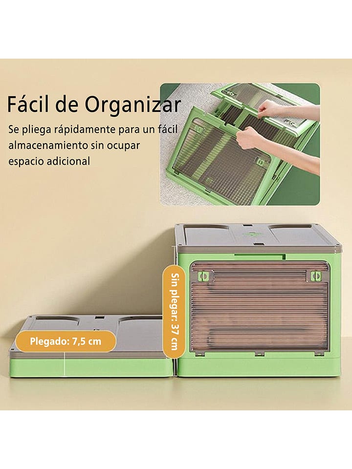 Joybos 2er-Set: Aufbewahrungskisten in Braun/ Weiß - (B)41 X (H)29 X (T)24 CM günstig kaufen onesize