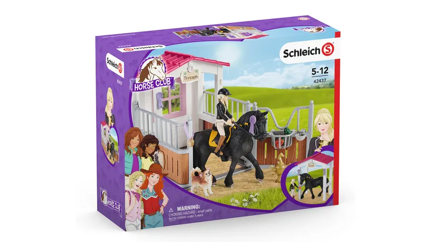 Schleich 42437 - Horse Club - Pferdebox mit Horse Club Tori & Princess