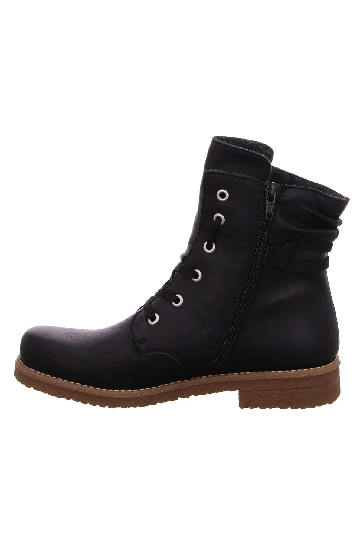 Rieker  Stiefelette - Schwarz - Blockabsatz