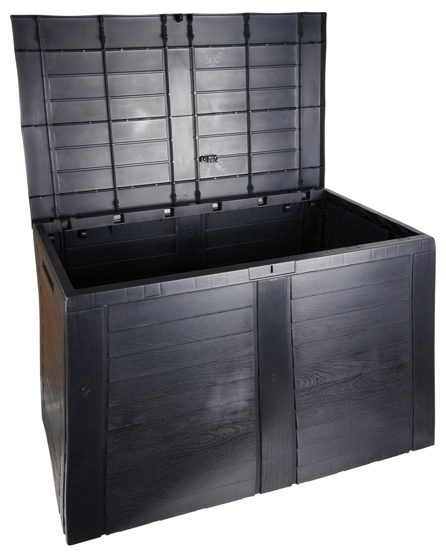 Balkonbox in Anthrazit