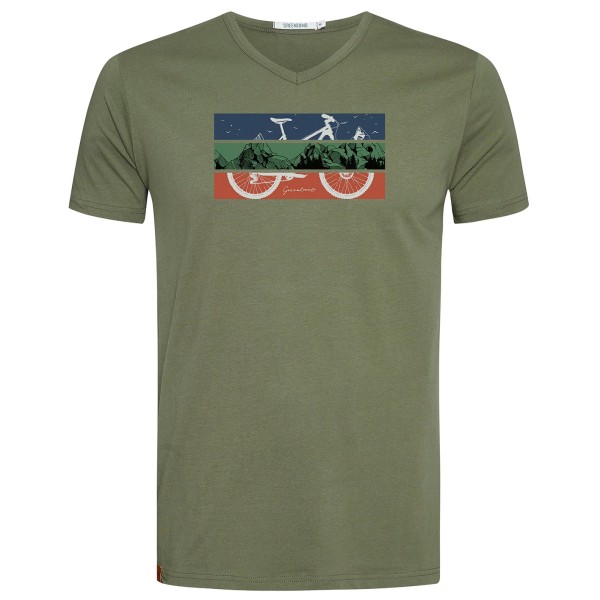 GreenBomb - Bike Mountain (Peak) - T-Shirt