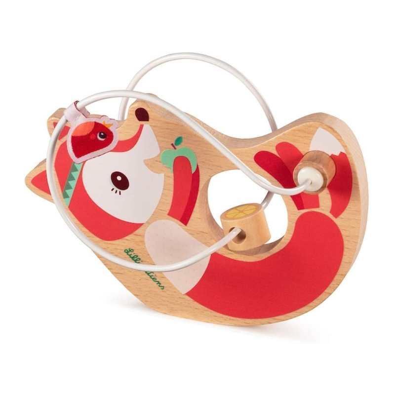 Hochet mini boulier en bois Alice