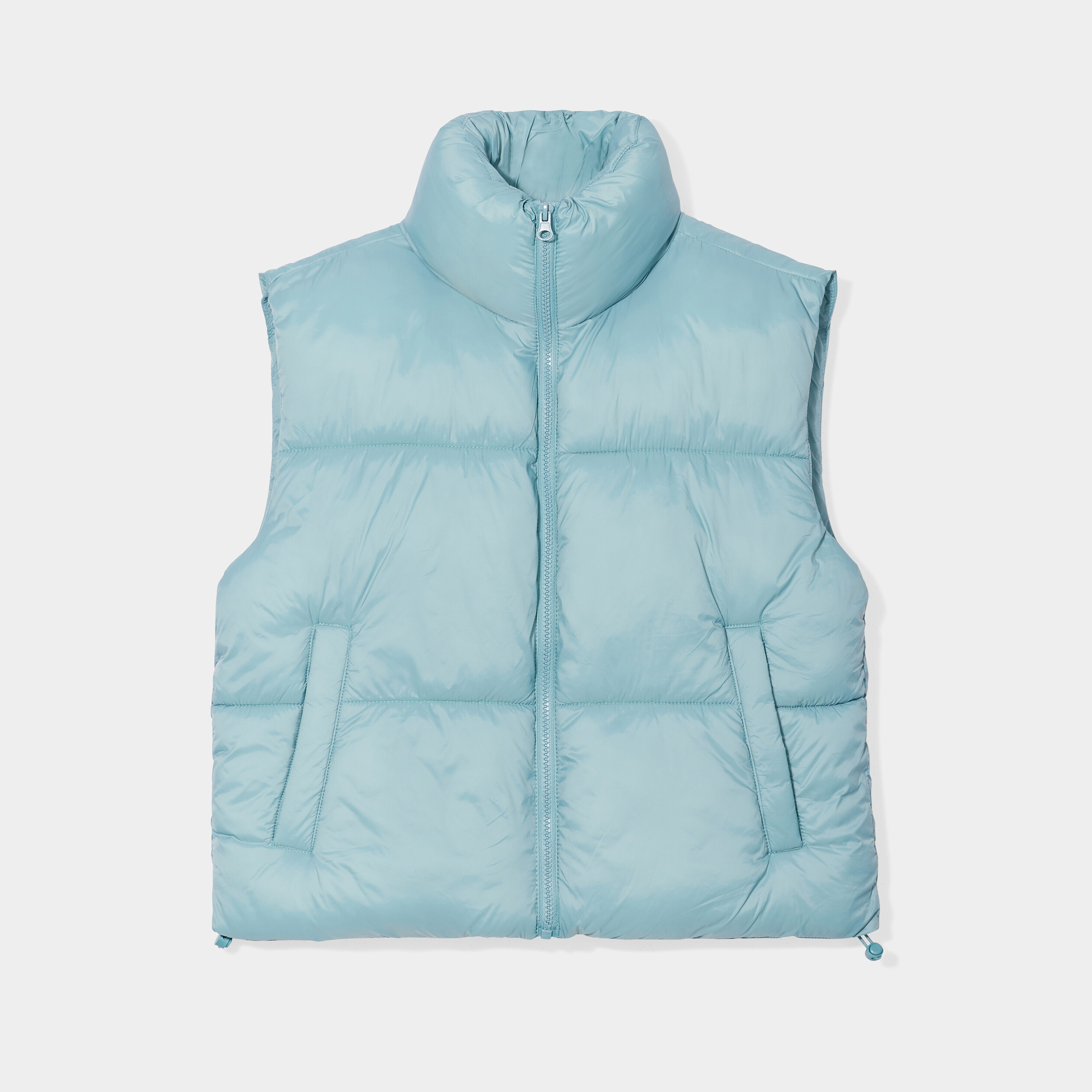 Doudoune sans manches imperméable vert femme | La Halle