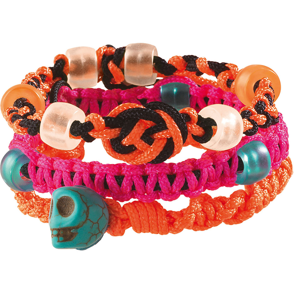 Bastelbox Armbänder knüpfen