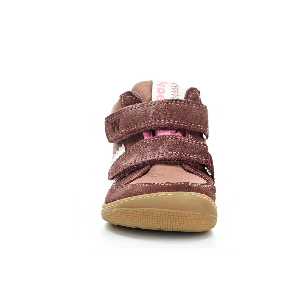 Koel4kids Kurt W Tex Merino Pink Winterbarfußschuhe