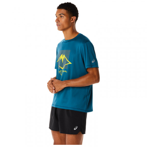 Asics - Fujitrail Logo S/S Top - Funktionsshirt
