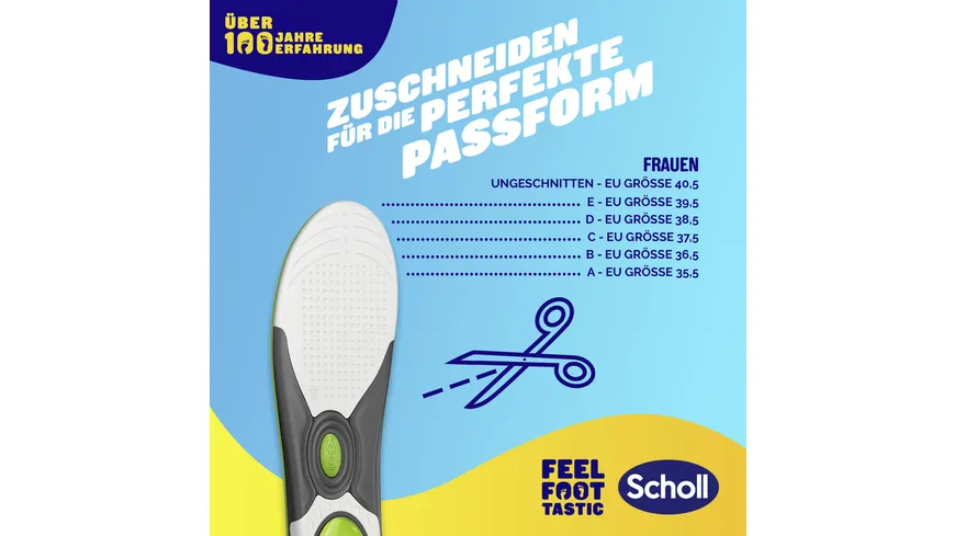 Scholl Liqui Flex Einlegesohlen Everyday S