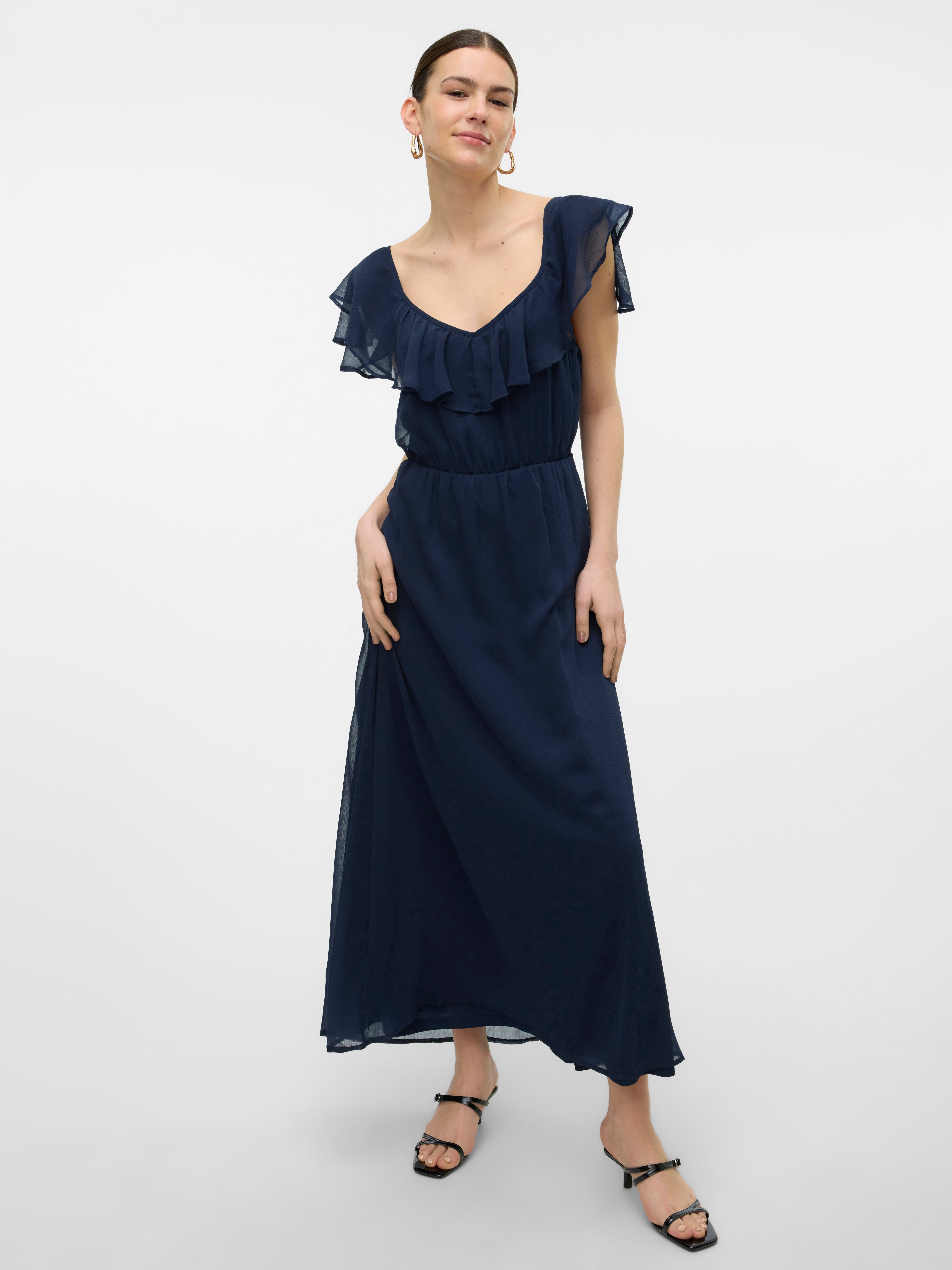 VMWONDA Langes Kleid