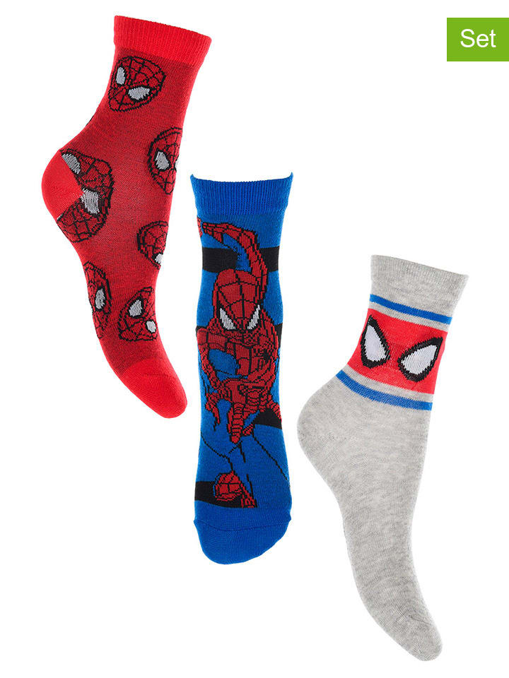 Spiderman 3er-Set: Socken 