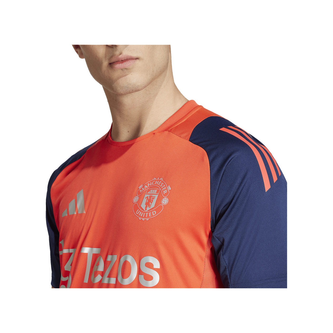adidas Manchester United Trainingsshirt Rot