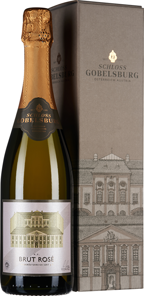 Schloss Gobelsburg Sekt Reserve Brut Rosé im Geschenkkarton