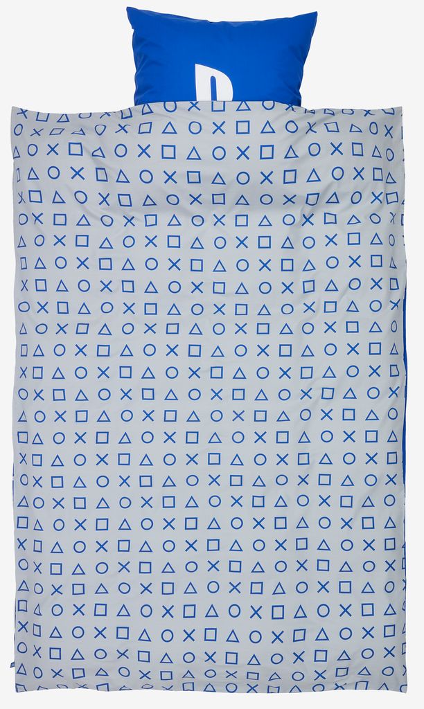PLAYSTATION Bettwäsche 140x200 blau
