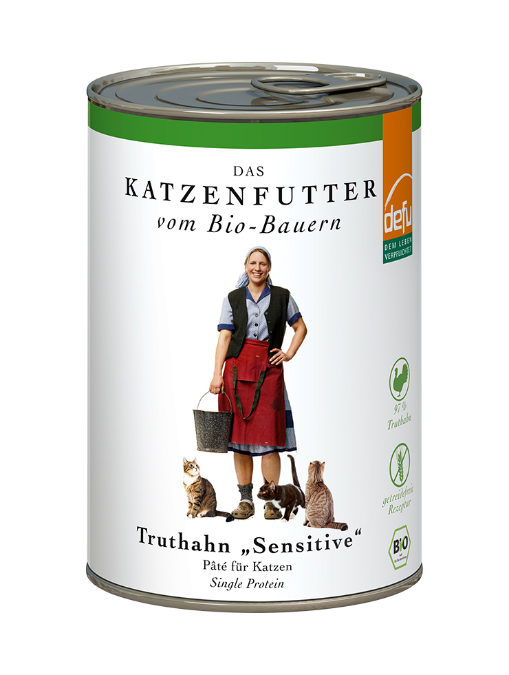 Defu Nassfutter Defu Paté 12x410g Truthahn