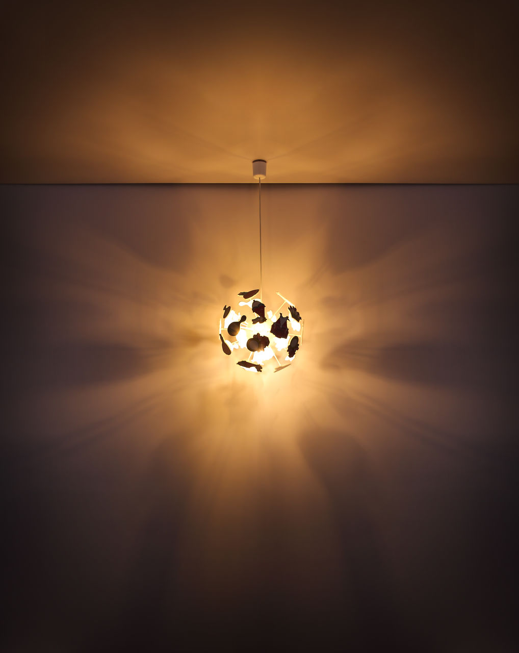 Globo Lighting - LURRA - Hängeleuchte Kunststoff weiß, 4x E14