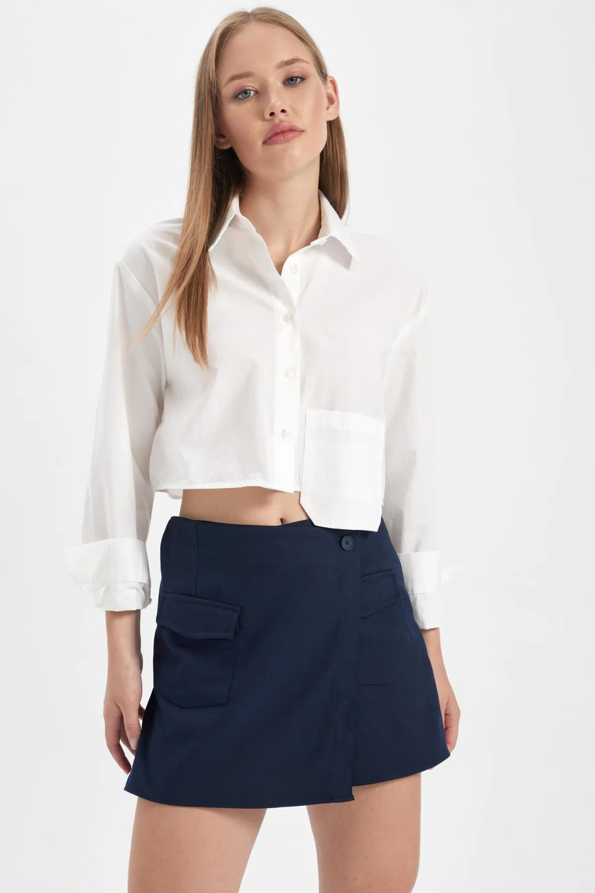 DeFacto  Coool Langarmhemd, Regular Fit, 100 % Baumwolle, B0892ax23au