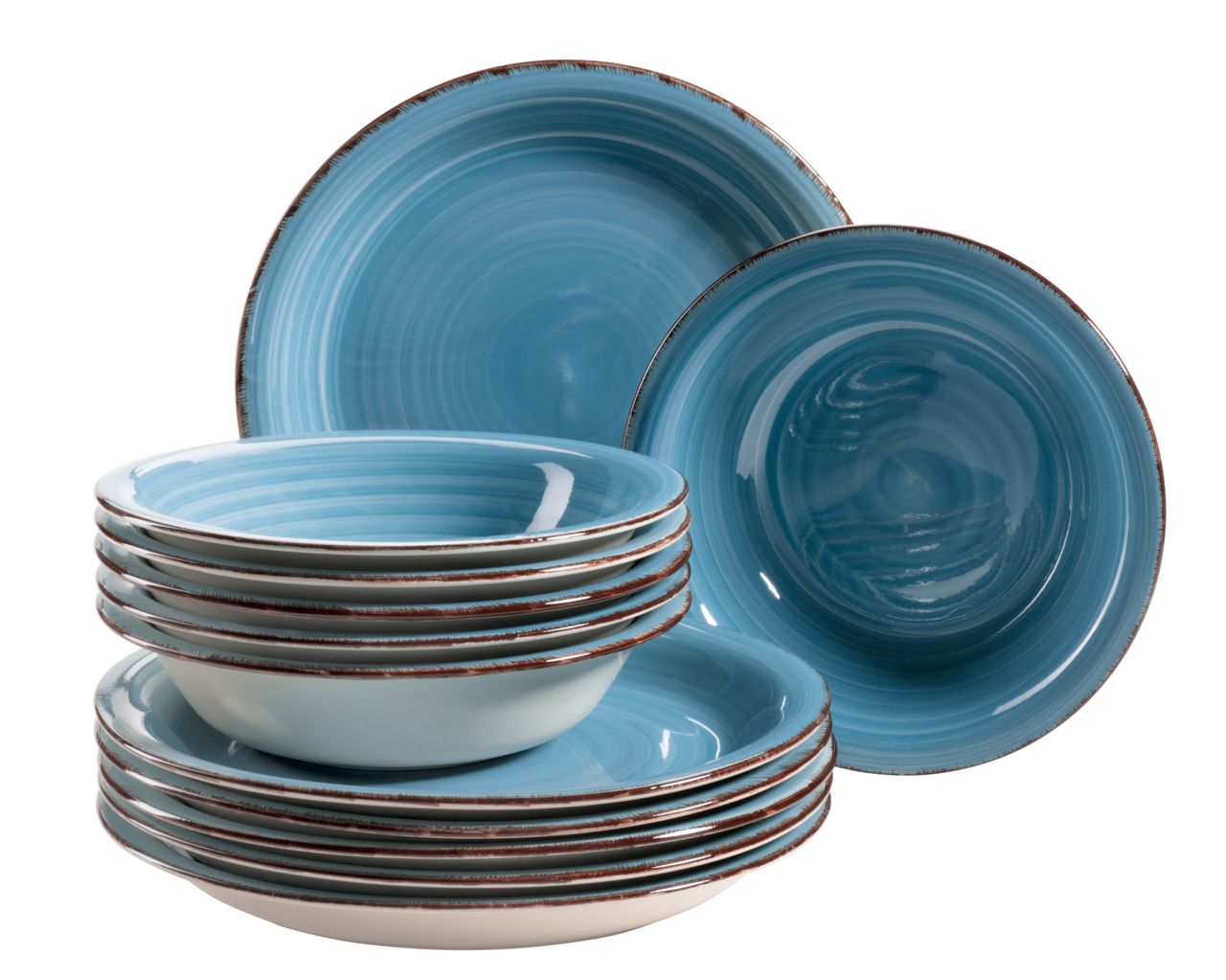 Mäser Serie Lumaca, Tafelservice 12 teilig für 6 Personen
