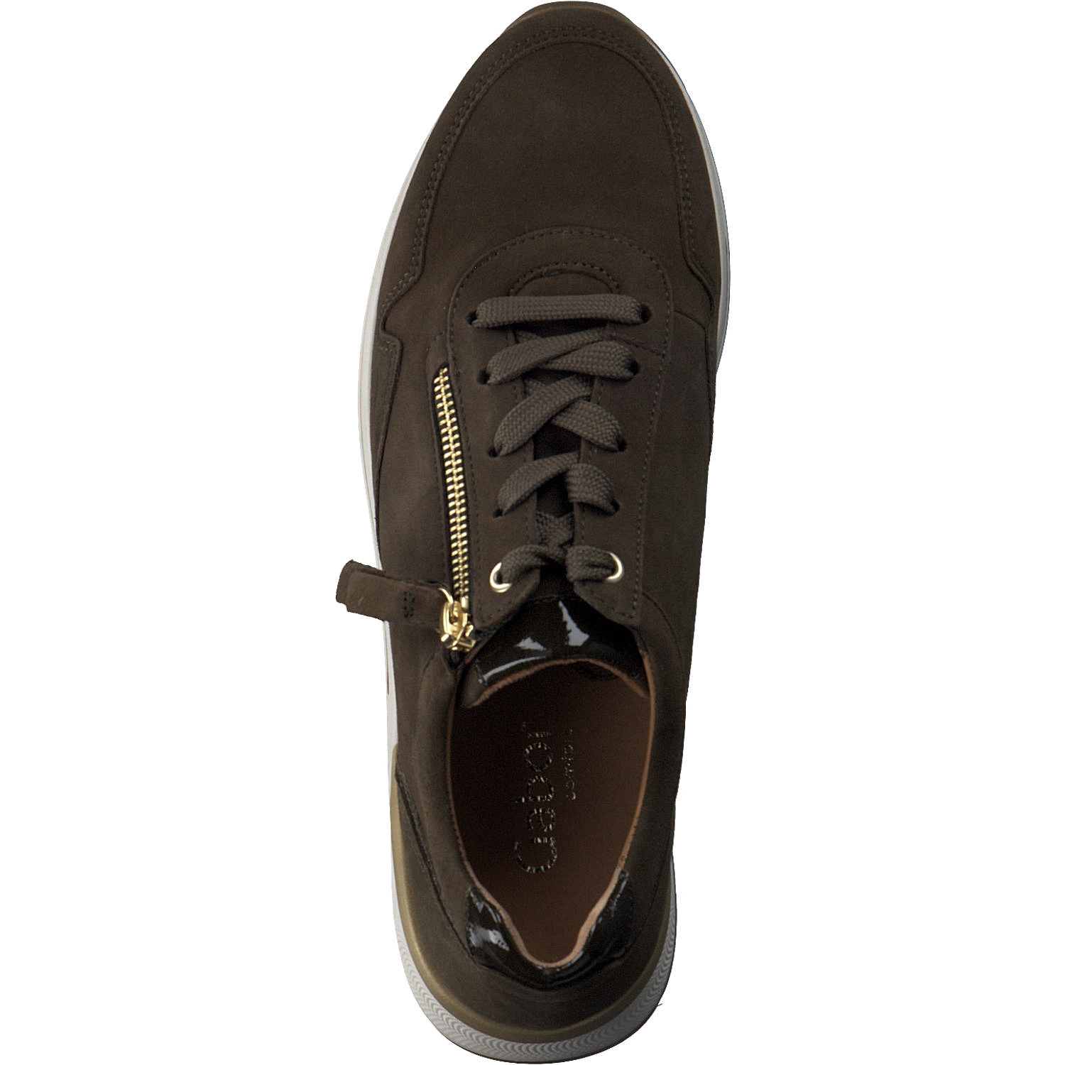 Gabor 26.587, Sneakers Low, Damen, Beige/Gold