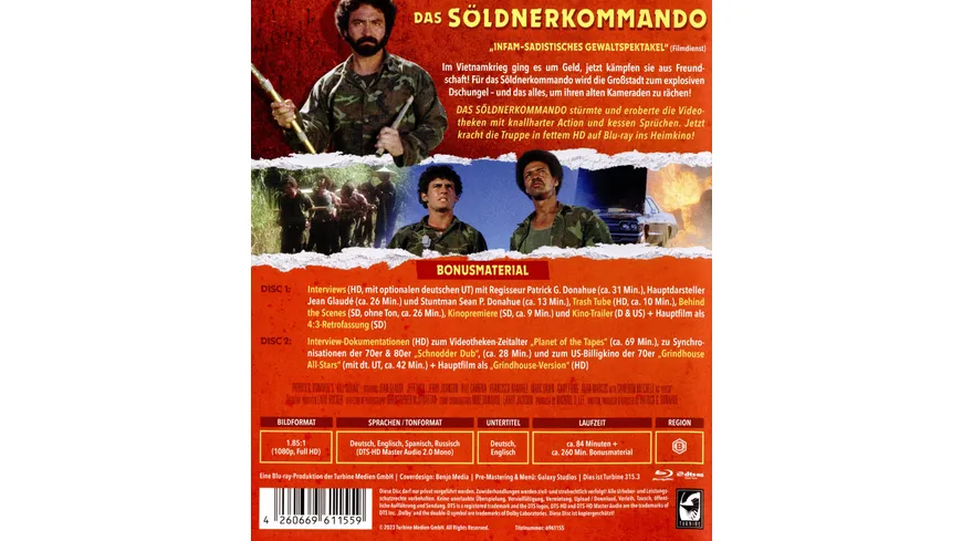 Das Söldnerkommando aka Kill Squad | Softbox Special-Edition  [2 BRs]