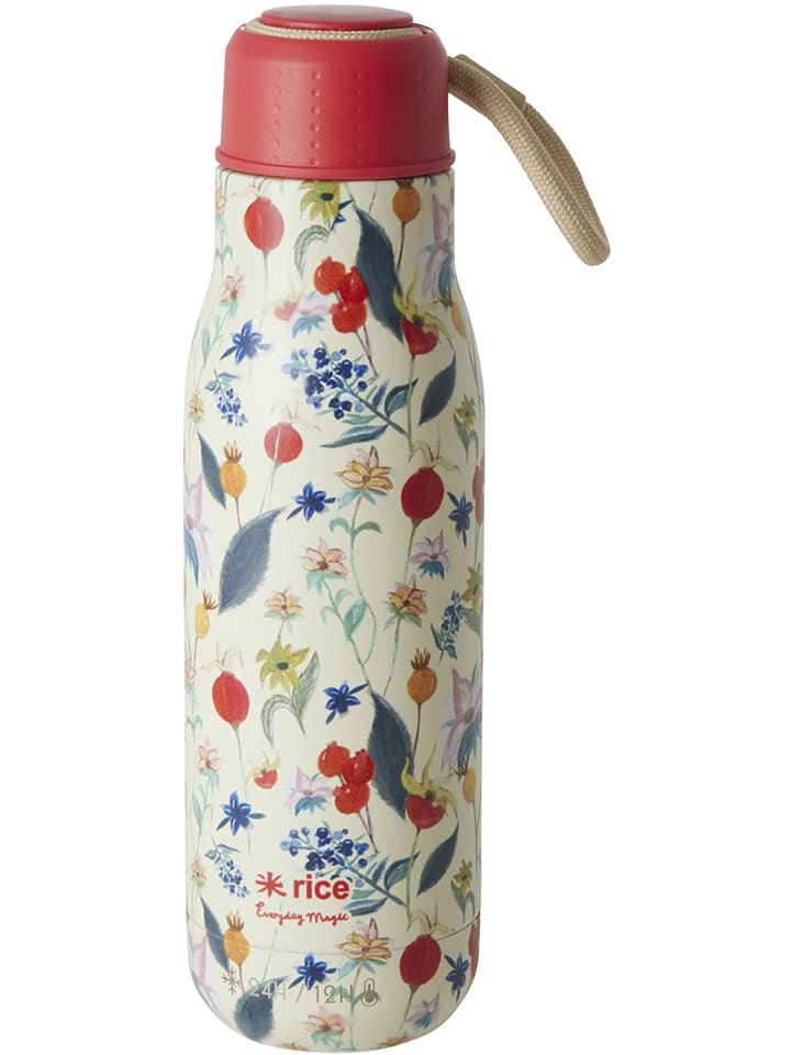 Rice Isolierflasche in Creme/ Rot - 500 ml günstig kaufen onesize