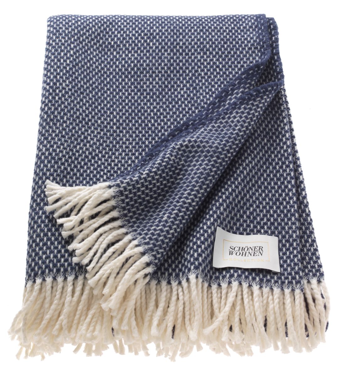 Schöner Wohnen Plaid Zen Marine 140 x 200 cm