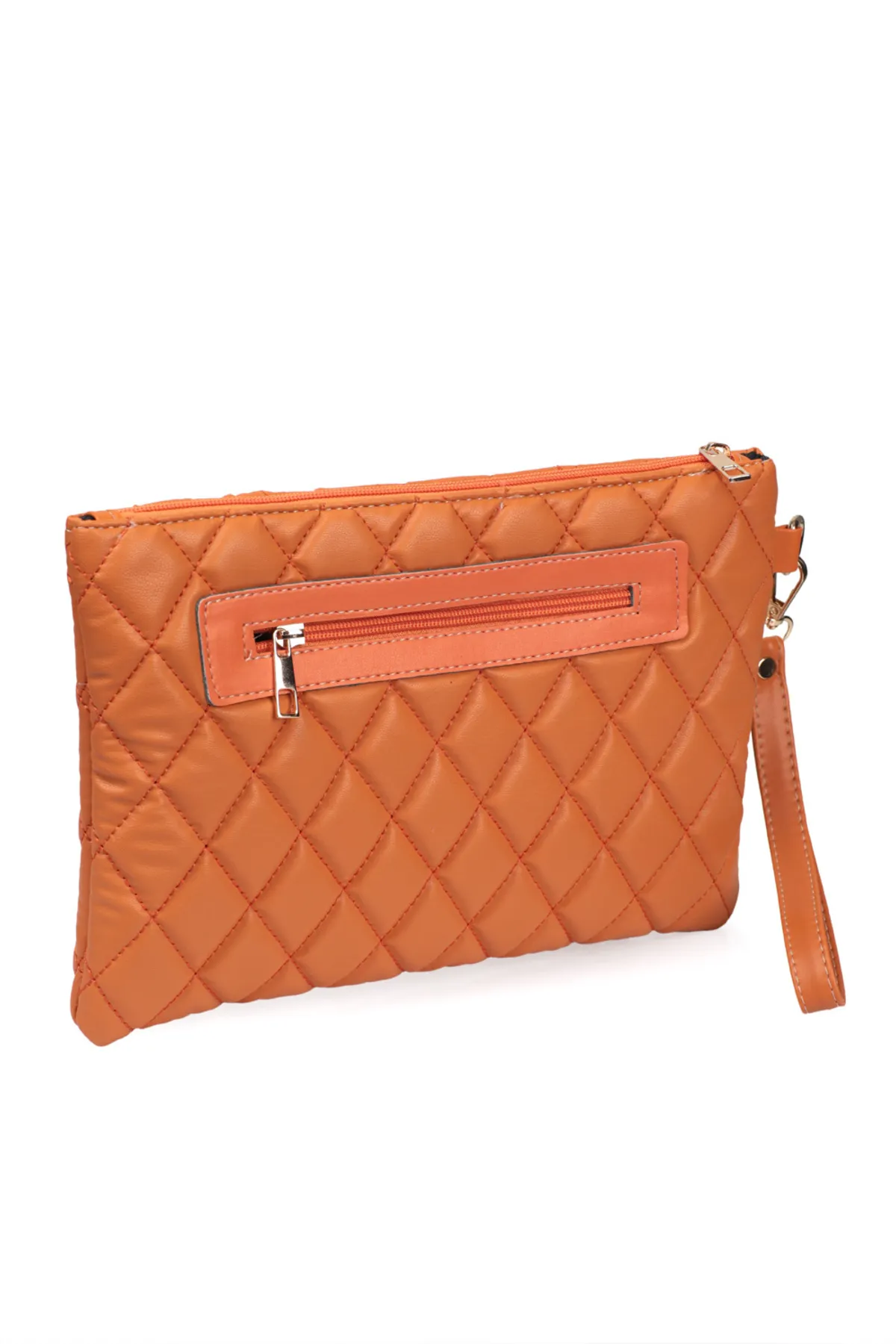 Capone Outfitters  Capone Orange Paris Quilted Orange Damentasche
