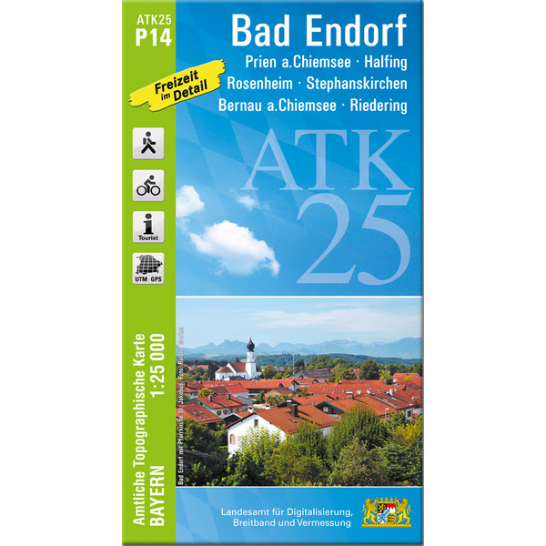 BAD ENDORF  1 : 25 000 - Wanderkarte