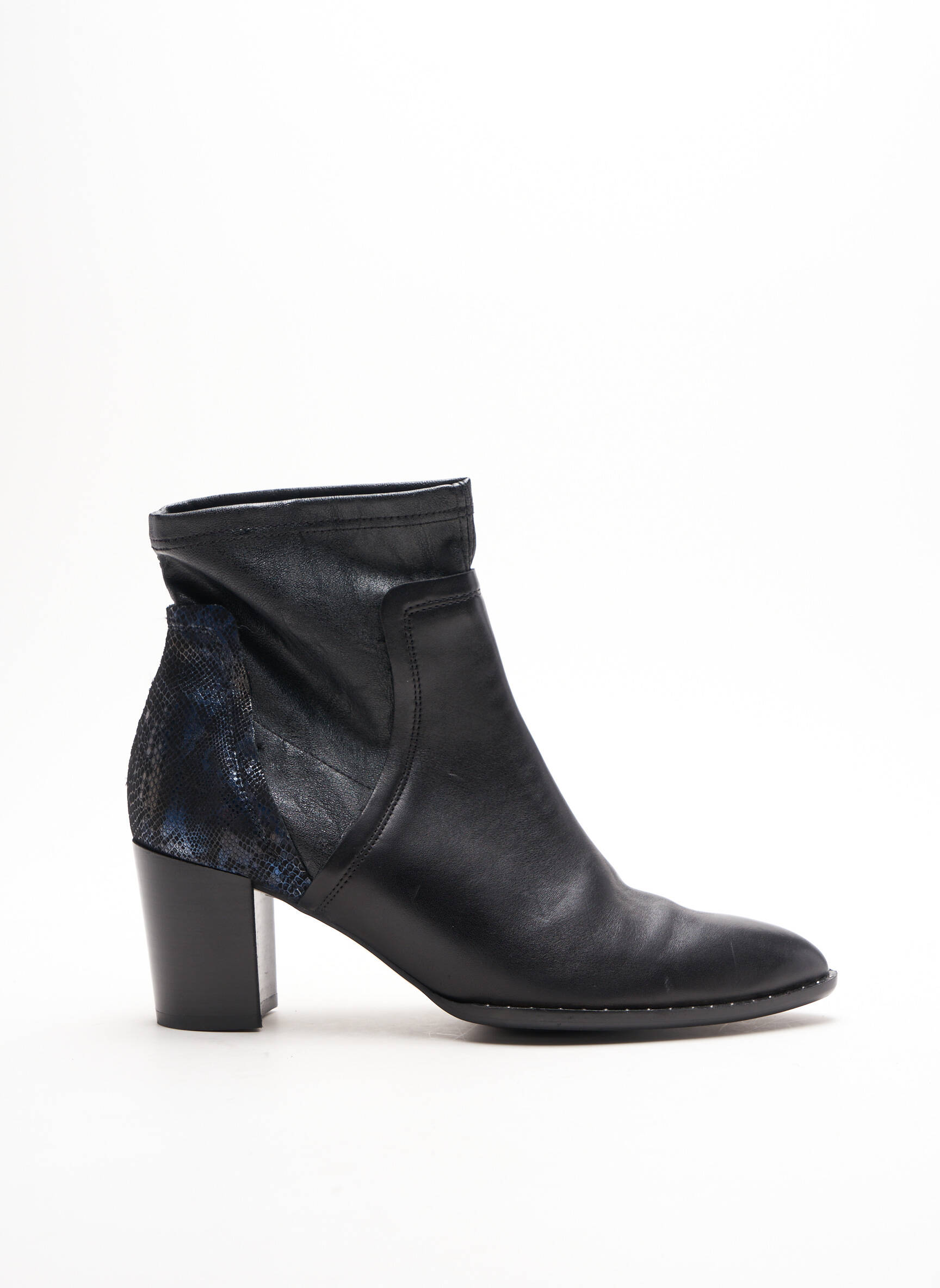 France Mode Bottines Femme couleur bleu