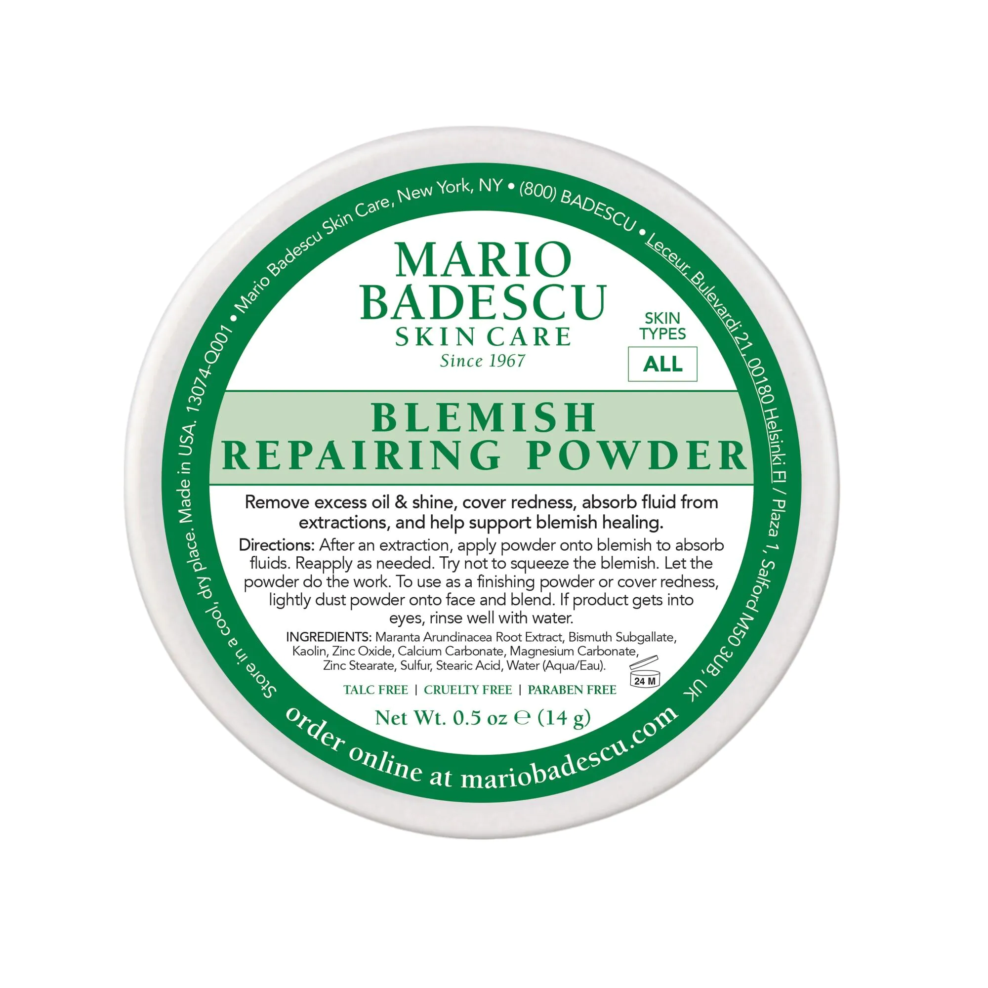 Mario Badescu puder za popravak nepravilnosti na koži